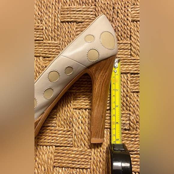 Alexander McQueen Polka Dot Peep-toe heels size 40 - Picture 2 of 10